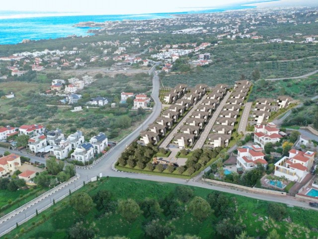 Girne Alsancak'da Muhteşem Dağ ve Deniz Manzaralı Lüks 4+1 Villalar!! - Fotoğraf 4