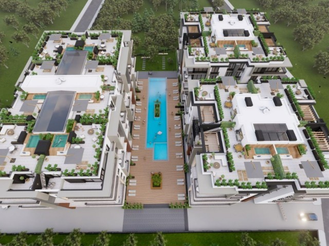 Girne Merkez, Projeden Satılık, Muhteşem Site İçerisinde, Ödeme Planlı 2+1 Lüks Daire !!! - Fotoğraf 2