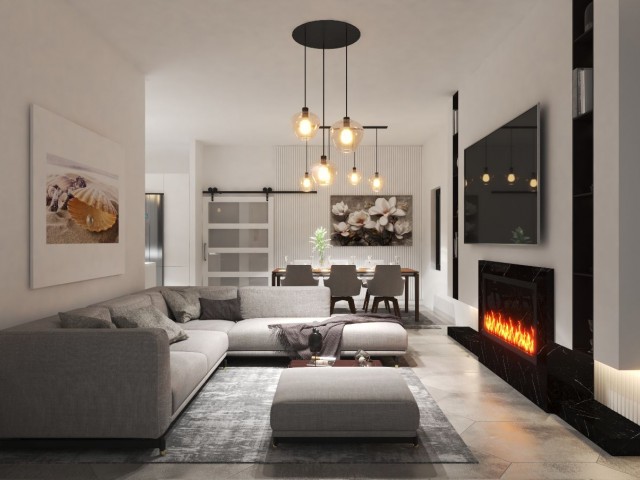 Girne Lapta'da 4 Yatak Odalı Yeni Bir Yaşam Alanı (oran Homes (çizgi Üstü Mimarinin Zirvesi)) - Fotoğraf 1