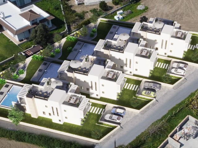 Girne Lapta'da 4 Yatak Odalı Yeni Bir Yaşam Alanı (oran Homes (çizgi Üstü Mimarinin Zirvesi)) - Fotoğraf 2