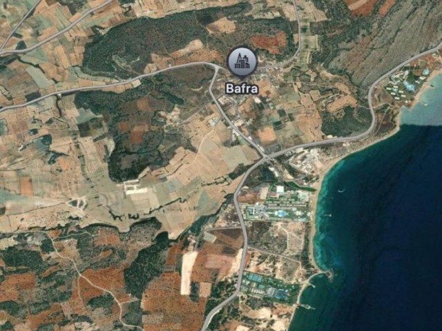 İskele Bafra bölgesinde casino ve otel izinli 100 dönüm arsa AYŞE KEŞ 05488537006 - Fotoğraf 1