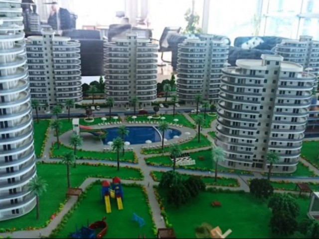 İskele Longbeach bölgesinde faizsiz elden ödeme fırsatları ile 2.lansman fiyatları ile 1+0 rezidans Habibe ÇETİN 05488547005 - Fotoğraf 1
