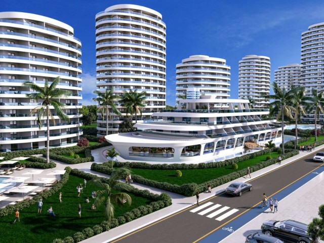 İskele Loungbeach bölgesinde 2+1 penthouse projeden satılık daire HABİBE ÇETİN 05338547005/05488547005 - Fotoğraf 2