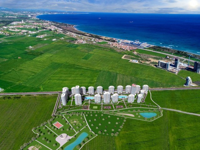 İskele Loungbeach bölgesinde 1+0 projeden satılık daire HABİBE ÇETİN 05338547005/05488547005 - Fotoğraf 2