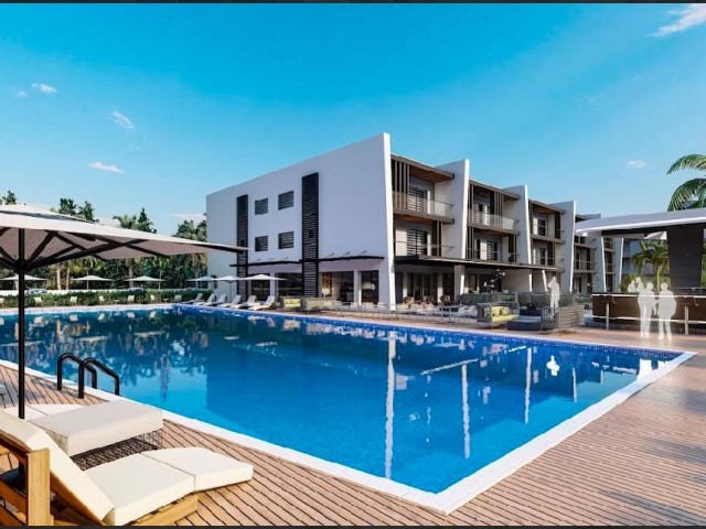 İskele longbeach bölgesinde görülmemiş fırsat 36 ay %0 faizle ödeme anahtar tesliminden sonra 12 ay elden ödeme fırsatı geniş metrekareli lansmana özel fiyatları ile satılık 1+1 daire HABİBE ÇETİN 05488547005 - Fotoğraf 1