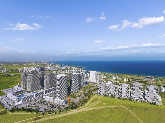 İskele Loungbeach bölgesinde 7 yıldızlı yaşam tarzı sunuyoruz 22000 m2 den fazla havuz alanı,90000+m2 yeşil alanı ,sonsuzluk havuzu ,tesislerde ihtiyaç duyacağınız herşeye sahip olacağınız projeden satılık lüks 2+1 rezidans HABİBE ÇETİN 05488547005 - Fotoğraf 4