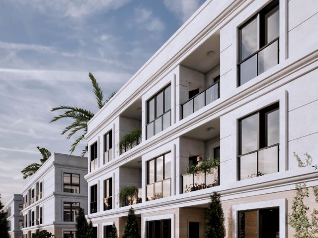 Gazimağusa Maraş bölgesinde havuzlu site içerisine yatay mimari % 30 peşinat ödeyerek faizsiz 24 ay ödeme seçenekleri ile 3+1 satılık daire AYŞE KEŞ 05488537006 - Fotoğraf 3