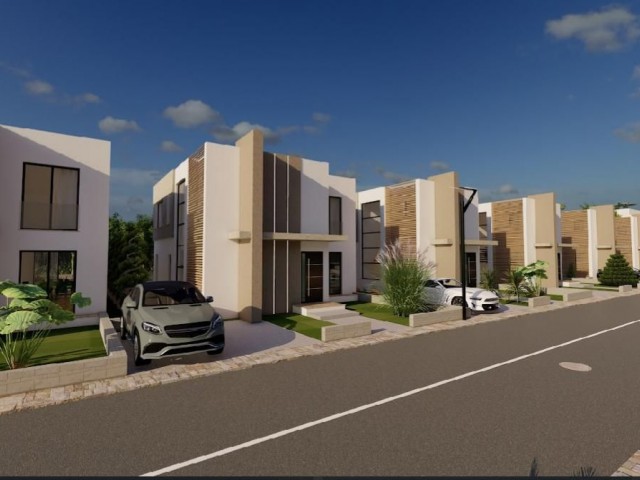 İskele Ötüken bölgesinde site içerisin de lansman fiyatları ile satılık 3+1 dublex villa Habibe ÇETİN 05488547005 - Fotoğraf 1