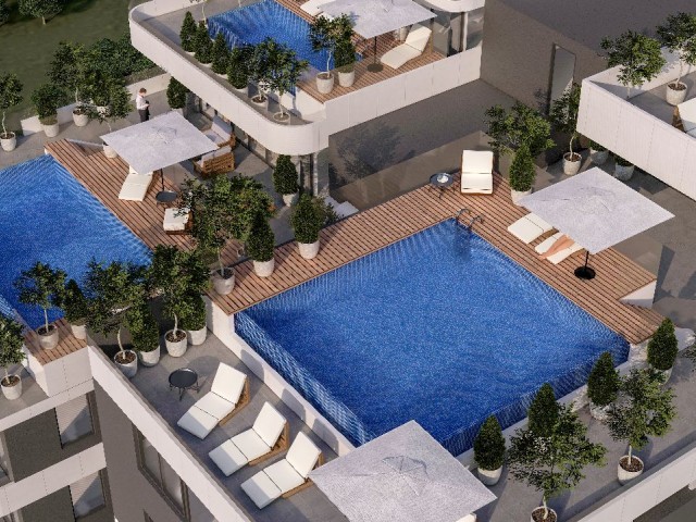 İskele Loungbeach bölgesinde 7 yıldızlı yaşam tarzı sunuyoruz 22000 m2 den fazla havuz alanı,90000+m2 yeşil alanı ,sonsuzluk havuzu ,tesislerde ihtiyaç duyacağınız herşeye sahip olacağınız projeden satılık lüks 1+0 rezidans HABİBE ÇETİN 05488547005 - Fotoğraf 1