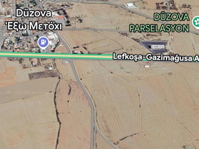 LEFKOŞA DÜZOVADA SATILIK İMARLI ARSA