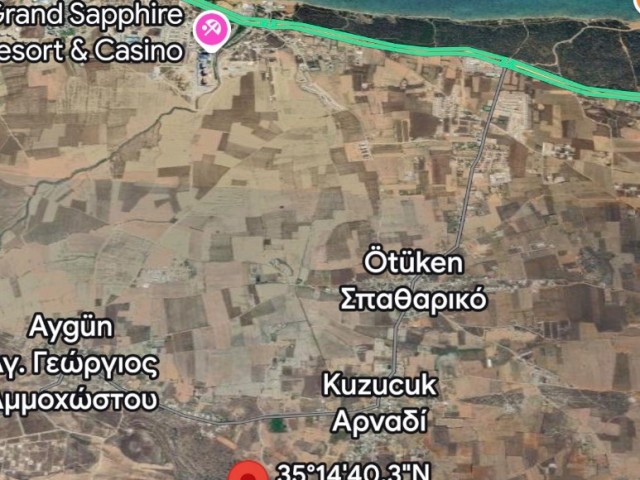 İSKELE KUZUCUK’TA SATILIK 12.923 m2 YATIRIMLIK ARAZİ ( 27 numaralı parsel )