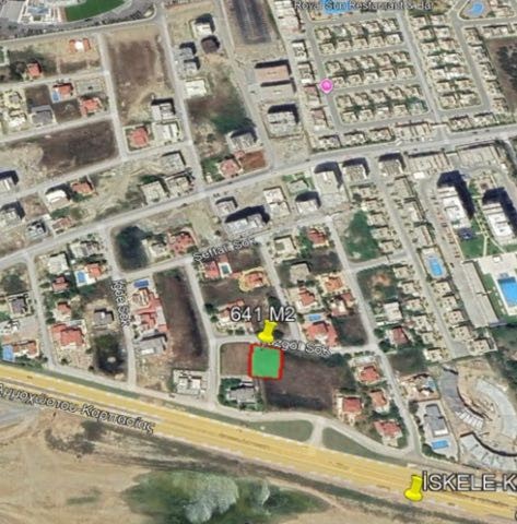 İskelede long beach karşısında 614 m2 satılık arsa ..