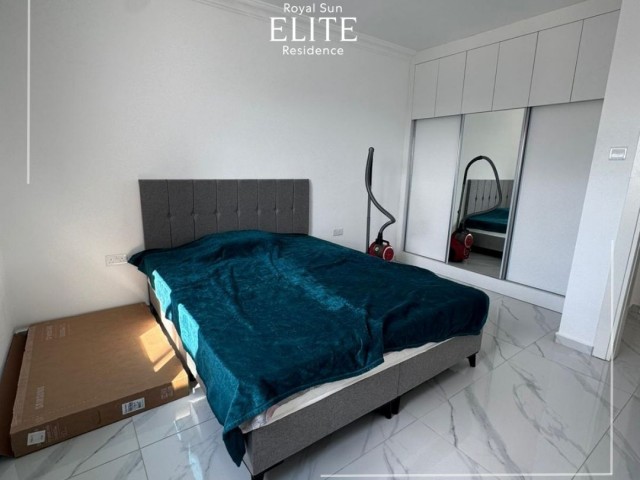 65.000 £ / SÖZLEŞME YENİLEME ÜCRETİ YOK • Royal Sun Elite, Garnet Blok, İskele – Long Beach • 1+1 Eşyalı Daire | KIZILÖRS INVESTMENT - Fotoğraf 1