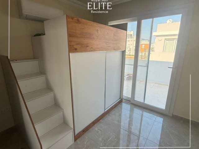 65.000 £ / SÖZLEŞME YENİLEME ÜCRETİ YOK • Royal Sun Elite, Turquoise Blok, İskele – Long Beach • 1+1 Penthouse • Özelleştirilebilir Açık Teras | KIZILÖRS INVESTMENT - Fotoğraf 4