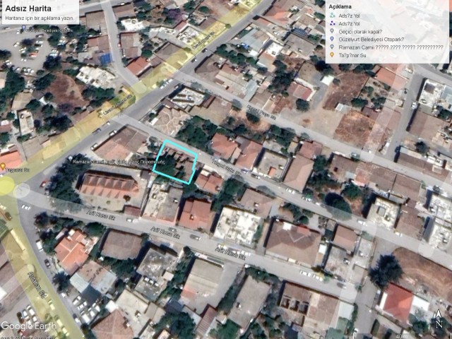 Güzelyurt Merkez (Fatih Camisi ) bölgersi... 360m2 satılık arsa... - Fotoğraf 2