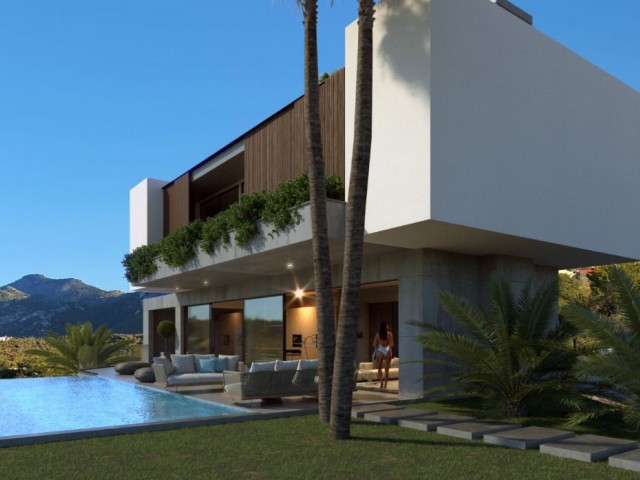 Zeytinlik , Türk koçanlı 4+1, triplex asansörlü, 420 m2 kullanım alanı, 1100 m2 bahçeli , deniz manzaralı, cam asansörlü 14 x 6m. Havuzlu - Fotoğraf 2