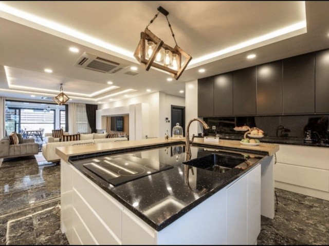 Girne Karaoglanoğlu da Ultralüks yeni villa, tapusu hazır, esdeğer tapu. - Fotoğraf 4