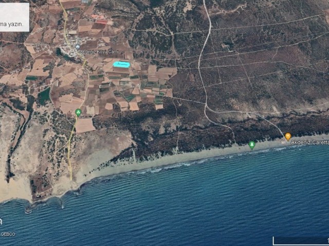 Girne Akdeniz Köyünde Müthiş Yatırımlık 8.5 Dönüm Arazi, Şuan İçin Yol ve İmar Yok, Geleceğe Fırsat Arazi - Fotoğraf 3