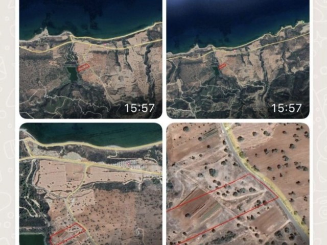 Mersinlik Girne ( Esentepe bölgesi asvalt yola basan 10 Kıbrıs dönümü 13380 m2 %35 imarlı, yol su elektrik mevcut kelepir arazi... - Fotoğraf 1