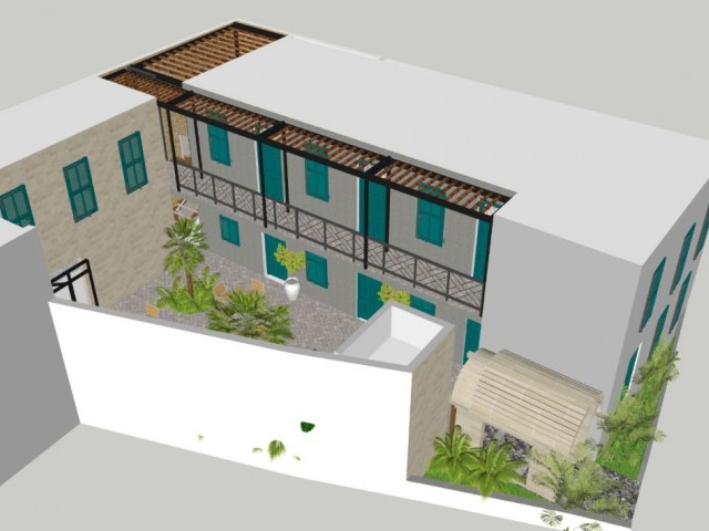 Türk Mahallesi, Akçiçek Hastahanesine yakın 10 daire , Butik Hotel imarlı ve projeli olan 258m2 0 inşaat izinli Türk tapulu arsa...