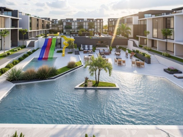 ISKELE LONG Beach's, The Arkın Hotel Bölgesine Yakın Konumda Exclusive Felucca Park Sitesi'nde Satılık Stüdyo Loft Daireler 154.500 STG/+905391132605