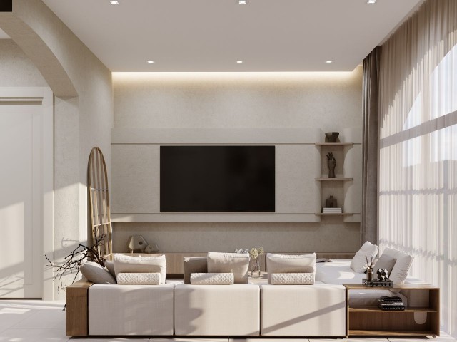 LAPTA Bölgesi Salkım Soğut SK. 30.10.2026 Teslime Hazir Yeni Muhtesem Havuzlu Sitede 86 m2 Satılık 2+1 Daireler! 250.000 STG/+905391132605 - Fotoğraf 4
